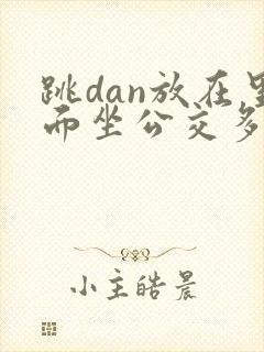 跳dan放在里面坐公交多人