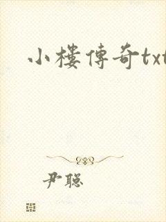 小楼传奇txt