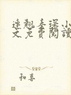 连翘秦琛小说全文免费阅读