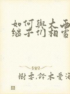 如何与大两岁的继子们相处PO