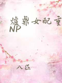 炉鼎女配重生之NP