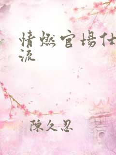 情燃官场仕途风流