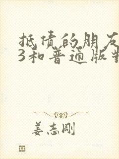 抵债的朋友麦子3和普通版对比