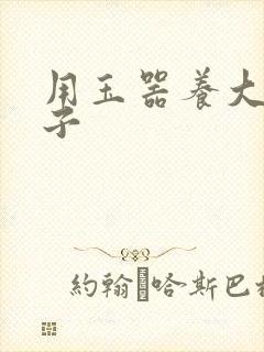 用玉器养大的皇子