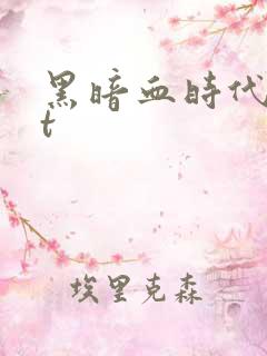 黑暗血时代txt