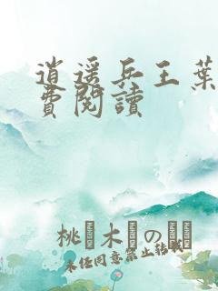 逍遥兵王叶成免费阅读