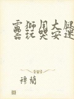 雷狮用大腿支撑器玩哭安迷修