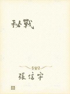 秘战