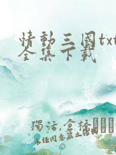 情动三国txt全集下载