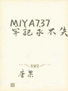 MIYA737牢记永不失联