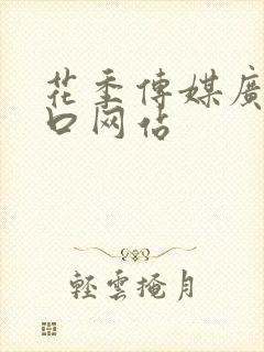 花季传媒广告入口网站