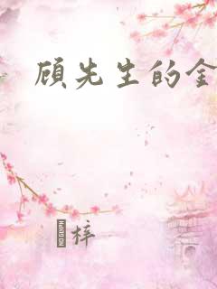 顾先生的金丝雀