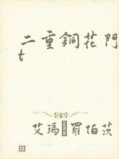 二重铜花门txt
