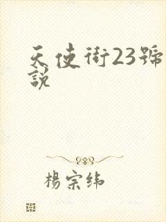 天使街23号小说