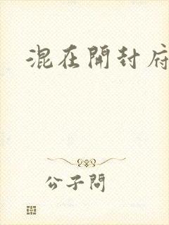 混在开封府