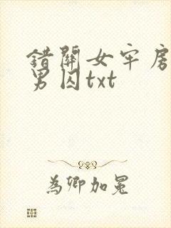 错关女牢房里的男囚txt