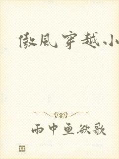 傲风穿越小说吧