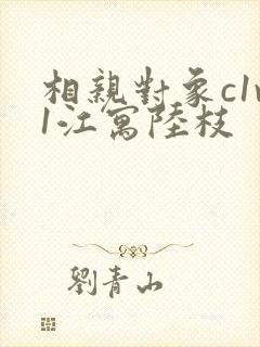 相亲对象c1v1江寓陆枝