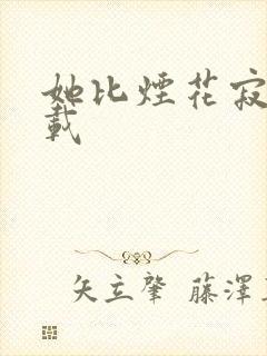 她比烟花寂寞下载