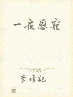 一夜恩宠