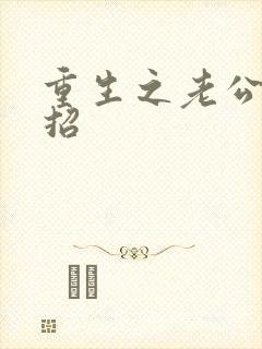 重生之老公请接招