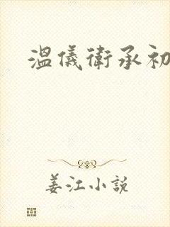 温仪卫承初小说