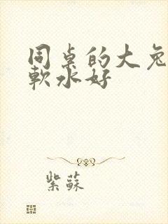 同桌的大兔子好软水好