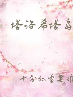 塔洛希塔岛小说