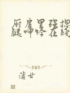 厨房里强摁做开腿呻吟在线观看