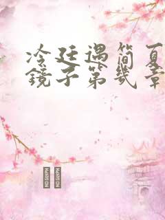 冷廷遇简夏对着镜子第几章