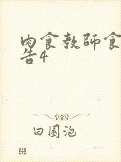 肉食教师食取报告4