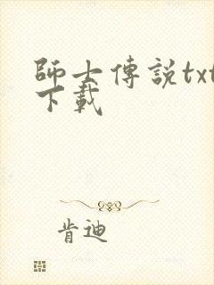 师士传说txt下载
