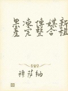 果冻传媒新剧国产完整合租