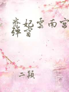 齐妃云南宫夜无弹窗