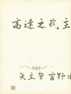 高达之我主沉浮