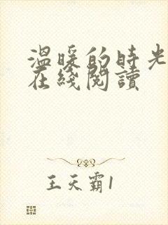 温暖的时光小说在线阅读