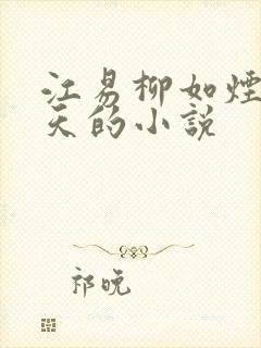 江易柳如烟秦少天的小说