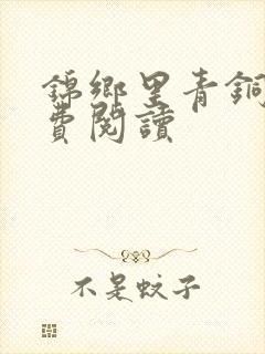 锦乡里青铜穗免费阅读