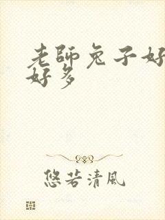 老师兔子好软水好多