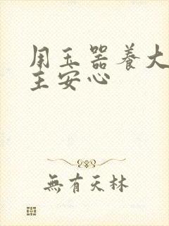 用玉器养大的公主安心