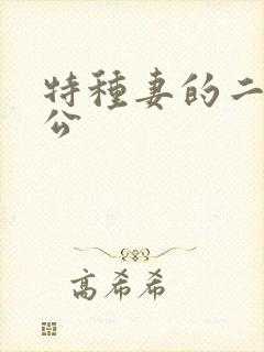 特种妻的二手老公