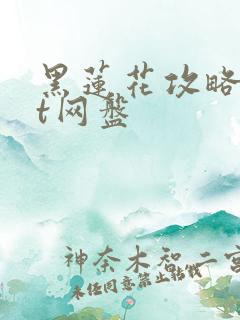 黑莲花攻略txt网盘