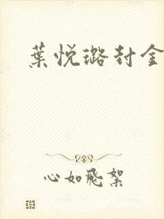 叶悦璐封金小说