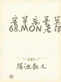 蜜芽忘忧草.768.MON老狼