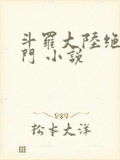 斗罗大陆绝世唐门 小说