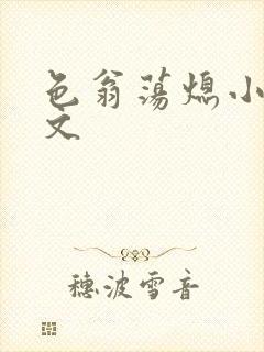 色翁荡熄小说全文