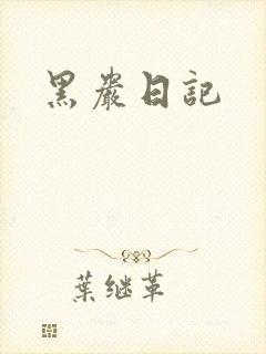 黑岩日记