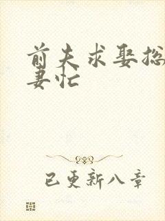 前夫求娶总裁追妻忙