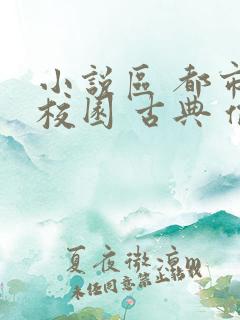 小说区 都市 校园 古典 偷拍