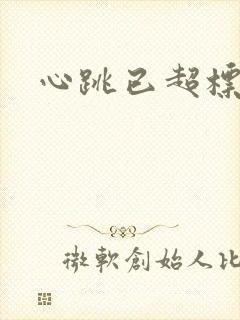 心跳已超标小说